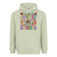 Matcha Easter Day I teach the cutest little bunnies Heavyweight Hoodie - OliviaCreatesArt