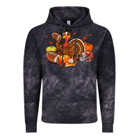 Cloud Black football turkey thanksgiving Vintage Hoodie - MaliasSmallBusiness