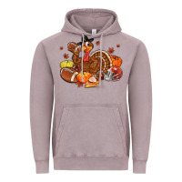 Vintage Zinc football turkey thanksgiving Vintage Hoodie - MaliasSmallBusiness