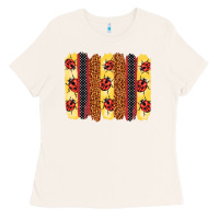 Bone ladybug  brushstrokes Ladies Tee - BarkalooDesign