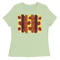 Matcha ladybug  brushstrokes Ladies Tee - BarkalooDesign