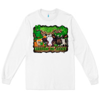 White st patricks cows heifers go lucky Long Sleeve Tee - Jasminsmagicworld
