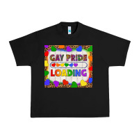 Black Gay Pride Loading LGBTQ Tumbler Urban Heavy Tee - BundleAndBundleShop