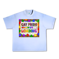 Grape Ice Gay Pride Loading LGBTQ Tumbler Urban Heavy Tee - BundleAndBundleShop