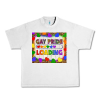 Lunar Rock Gay Pride Loading LGBTQ Tumbler Urban Heavy Tee - BundleAndBundleShop