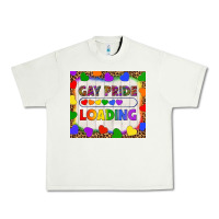 Pistachio Gay Pride Loading LGBTQ Tumbler Urban Heavy Tee - BundleAndBundleShop