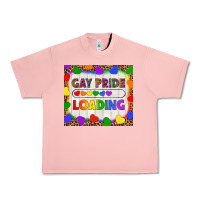 Salmon Gay Pride Loading LGBTQ Tumbler Urban Heavy Tee - BundleAndBundleShop