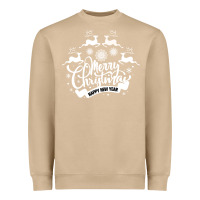 Mushroom Merry Christmas Happy New Year Heavyweight Sweatshirt - Bettercallsaul