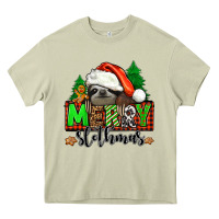Mossy merry slothmas Heavy Core Tee - Jasminsmagicworld