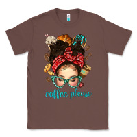 Chestnut coffee please messy bun with coffee bean bbs Classic Tee - BundleAndBundleShop