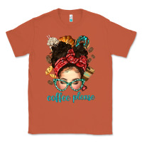 Copper coffee please messy bun with coffee bean bbs Classic Tee - BundleAndBundleShop