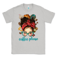 Moon Dust coffee please messy bun with coffee bean bbs Classic Tee - BundleAndBundleShop