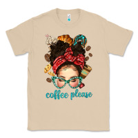 Mushroom coffee please messy bun with coffee bean bbs Classic Tee - BundleAndBundleShop