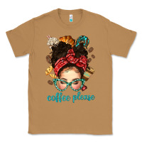 Toasted Coconut coffee please messy bun with coffee bean bbs Classic Tee - BundleAndBundleShop