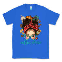 True Royal coffee please messy bun with coffee bean bbs Classic Tee - BundleAndBundleShop