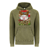 Vintage Olive nurse squad Vintage Hoodie - MaliasSmallBusiness