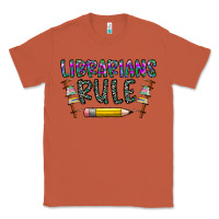 Copper librarians rule Classic Tee - CowhideDigitalArt