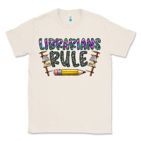 Natural librarians rule Classic Tee - CowhideDigitalArt