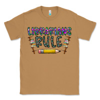 Toasted Coconut librarians rule Classic Tee - CowhideDigitalArt