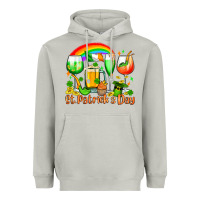 Moon Dust St. Patrick's wine glasses Heavyweight Hoodie - OliviaCreatesArt