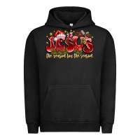 Pigment Black Jesus The Reason For The Season Urban Hoodie - CowhideDigitalArt