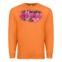 Carrot Survivor Breast Cancer Premium Sweatshirt - FaDigitalArtStudio