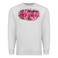 Dove Grey Survivor Breast Cancer Premium Sweatshirt - FaDigitalArtStudio