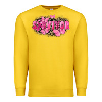 Lemon Survivor Breast Cancer Premium Sweatshirt - FaDigitalArtStudio