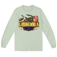 Matcha louisiana state Long Sleeve Tee - BarkalooDesign
