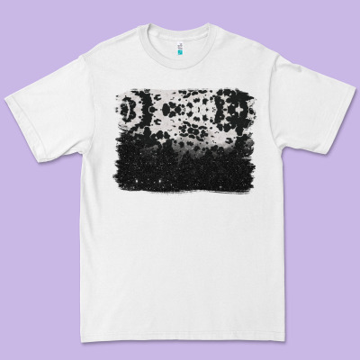 Cowhide Background Premium Tee Designed By Barkaloodesign