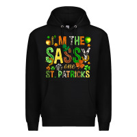 Black I'm the sassy one St. Patrick's Premium Hoodie - HowdyJamesFarm