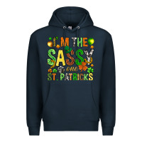 Navy I'm the sassy one St. Patrick's Premium Hoodie - HowdyJamesFarm