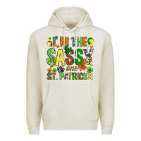 Oatmeal Heather I'm the sassy one St. Patrick's Premium Hoodie - HowdyJamesFarm