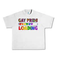 Lunar Rock Western Gay Pride Loading LGBTQ+ Urban Heavy Tee - BundleAndBundleShop