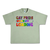 Oil Green Western Gay Pride Loading LGBTQ+ Urban Heavy Tee - BundleAndBundleShop