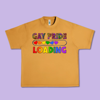 Western Gay Pride Loading Lgbtq+ Urban Heavy Tee Designed By Bundleandbundleshop