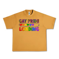 Peanut Butter Western Gay Pride Loading LGBTQ+ Urban Heavy Tee - BundleAndBundleShop