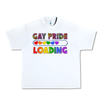 White Western Gay Pride Loading LGBTQ+ Urban Heavy Tee - BundleAndBundleShop
