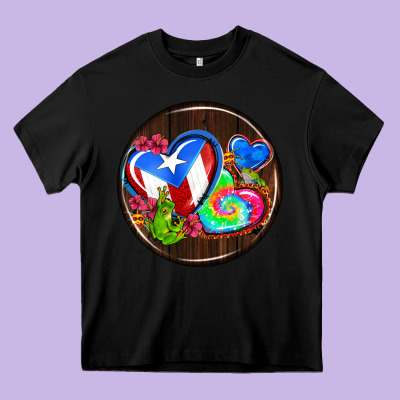 Puerto Rico Coasters Heavy Core Tee Designed By Adodesignshop