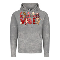 Cloud Rock baseball vibes Vintage Hoodie - MaliasSmallBusiness