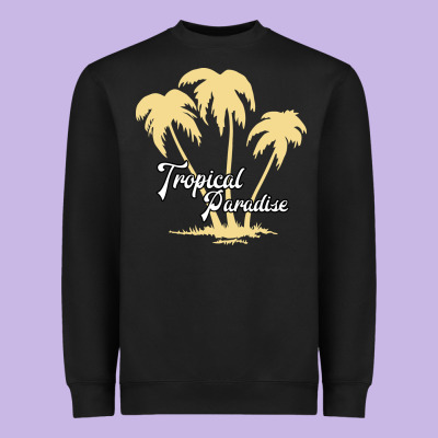 Tropical Paradise Heavyweight Sweatshirt Designed By Bettercallsaul