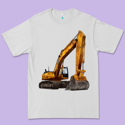 Excavator Premium Tee Designed By Lillyallendesigns