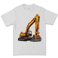 Dove Grey excavator Premium Tee - LillyAllenDesigns