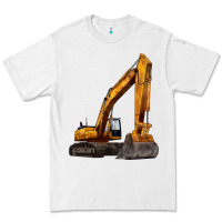 White excavator Premium Tee - LillyAllenDesigns