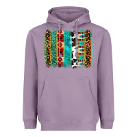 Lavender western brushstroke Heavyweight Hoodie - OliviaCreatesArt