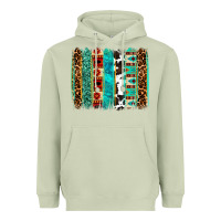 Matcha western brushstroke Heavyweight Hoodie - OliviaCreatesArt
