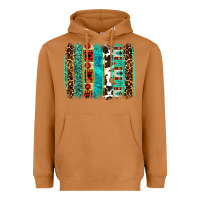 Meerkat western brushstroke Heavyweight Hoodie - OliviaCreatesArt