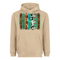Mushroom western brushstroke Heavyweight Hoodie - OliviaCreatesArt