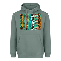 Sage western brushstroke Heavyweight Hoodie - OliviaCreatesArt