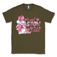Army Green i am snow cute pink bbs Classic Tee - BundleAndBundleShop